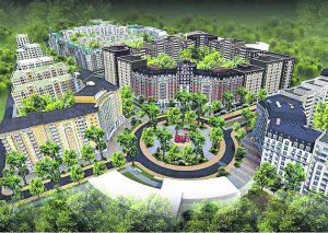 В Киеве начали строить мини-город для богатых