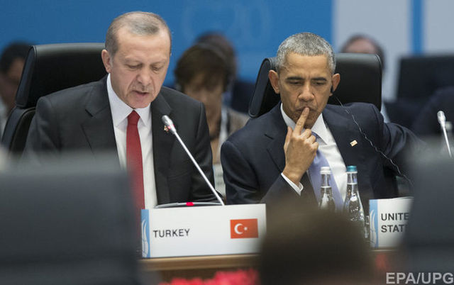 Ердоган і Обама обговорили шляхи вирішення конфлікту між Туреччиною і Росією