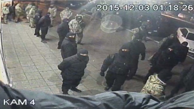 Постмайдановский беспредел. В Киеве представители ГО «Майдан» и «Громадська варта» в балаклавах совершили разбойное нападение на оператора национальных лотерей