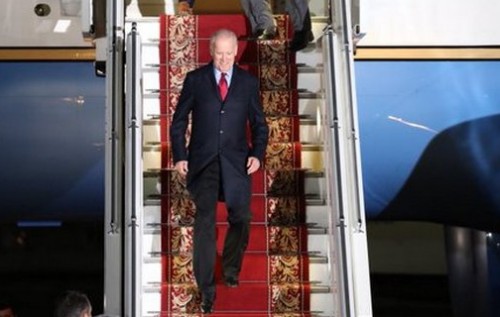 В Киев прилетел вице-президент США Джо Байден