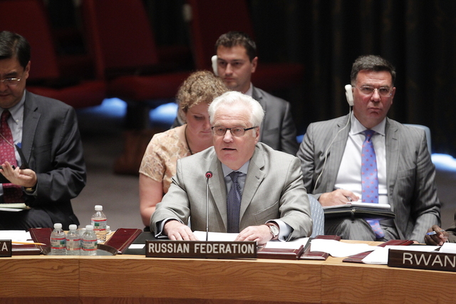 Чуркин: РФ против проведения выборов на Донбассе по украинскому законодательству