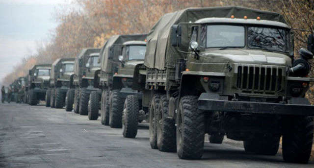 Кібервійськові зафіксували переміщення колони військової техніки в Криму