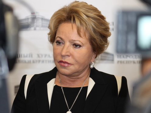 Спикер СФ Матвиенко заявила о возможном введении виз для «украинских братьев»