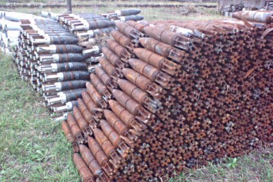 Десять российских беспилотников атаковали склад боеприпасов в Харьковской области. Подробности