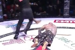 «Украинец» жестко нокаутировал легендарного американца в его первом бою за Россию: видео избиения