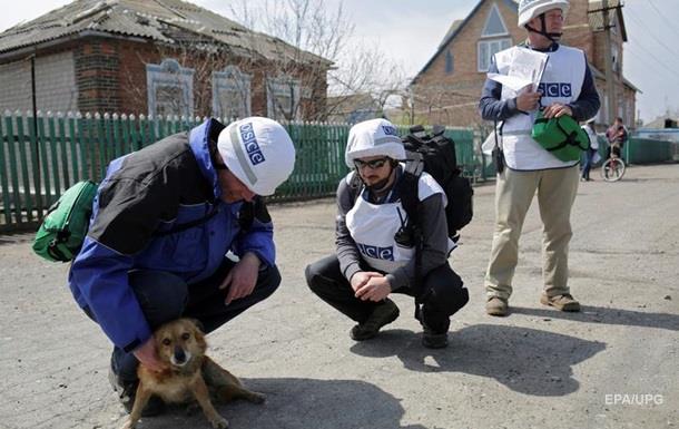 Миссию ОБСЕ обстреляли у Коминтерново