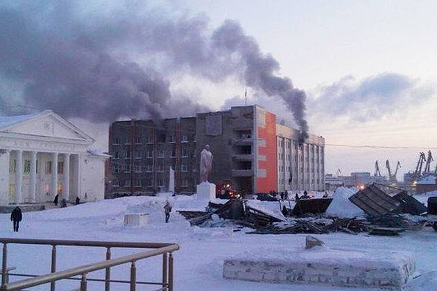 В России пенсионер сжёг мэрию с чиновниками