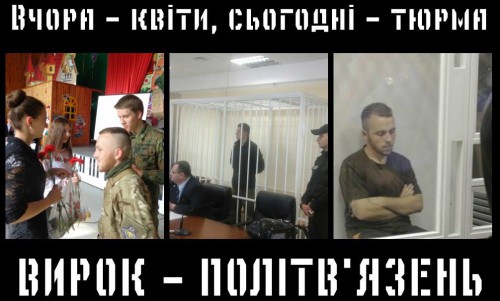 Політвʼязні режиму Порошенко, що на цей час перебувають за ґратами. Список