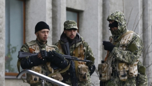 Жители Коминтерново поблагодарили боевиков за захват населенного пункта