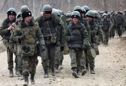 Под Марьинкой «заблудились» морские пехотинцы Тихоокеанского флота РФ