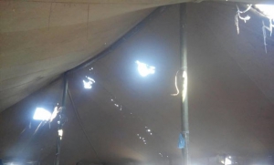 Оприлюднено фото жахливих наметів, у яких живуть закарпатці в АТО