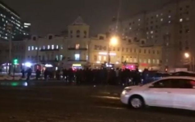 У Москві валютні позичальники перекрили Тверську вулицю