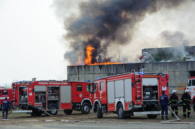 В Москве произошел крупный пожар. Много погибших