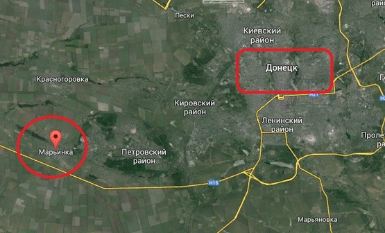 Під Мар’їнкою різко активізувались бойові дії. Вночі стріляли кожні 30 секунд