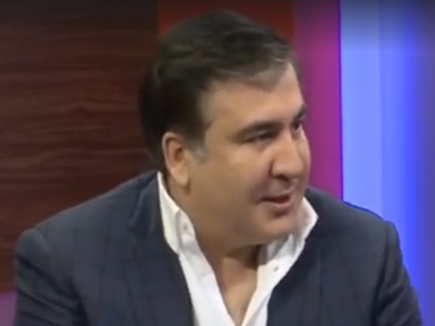 Саакашвілі розказав, хто тримає Яценюка при владі (відео)