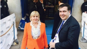 Саакашвілі показав свою маму