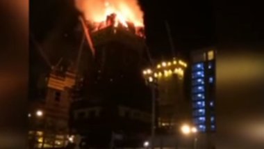 В столице Казахстана взорвался 88-этажный небоскреб Абу-Даби Плаза