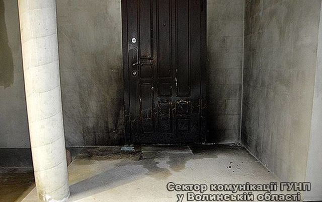 В Волынской области неизвестные пытались поджечь дом местного депутата