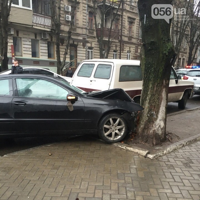 Погоня в центре Днепропетровска (фото)