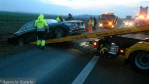 З’явились фото та відео з місця резонансної аварії президента Польщі