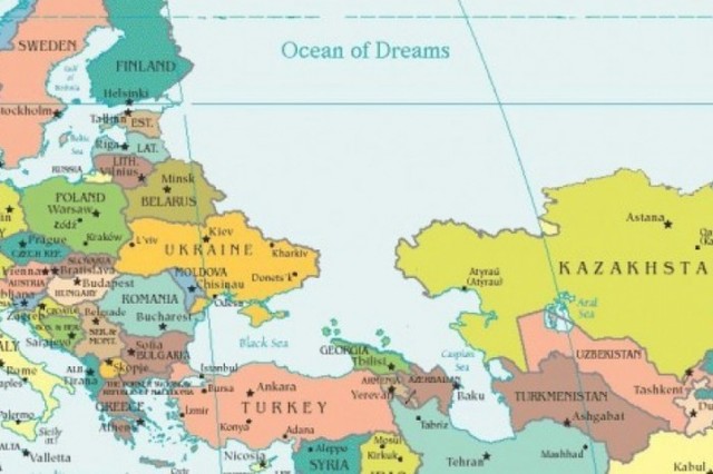 Карта світу без РФ підкорює мережу