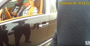 Доцент на PORSCHE Cayenne з чоловіком погрожувала звільненням патрульному і ображала його