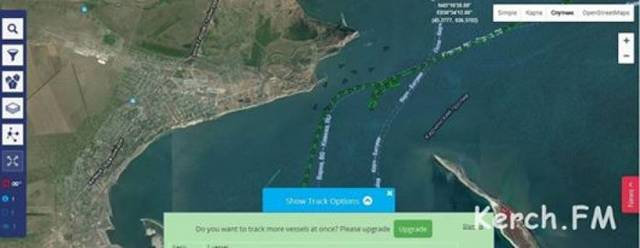 Керченский мост: первая авария