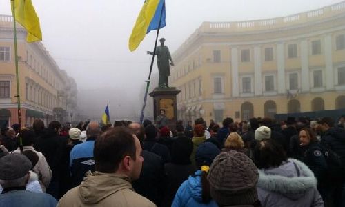 Прокурорский Майдан в Одессе собрались разогнать “титушками” от криминалитета
