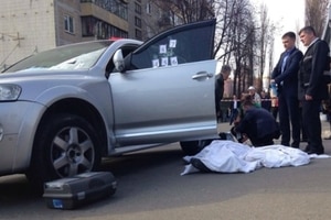 Расстрел директора спортклуба в Киеве: в сумке убитого нашли оружие