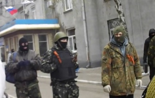 Как начиналась война. Захват здания милиции в Славянске