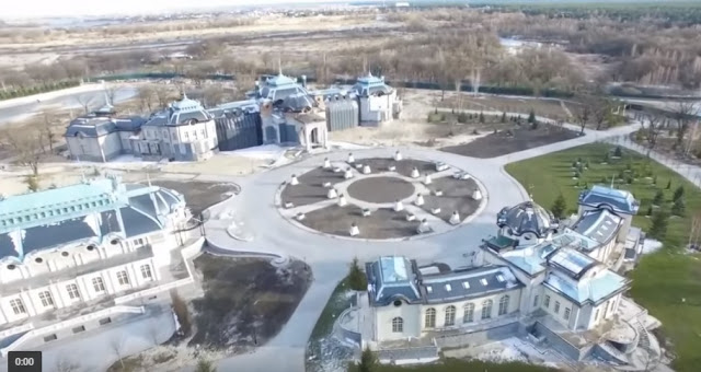 Найрозкішніший маєток України Аерозйомка Межигір’я відпочиває