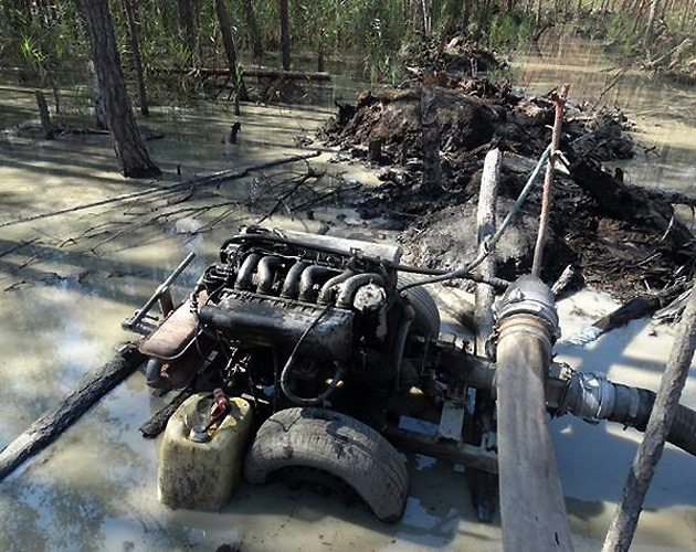 На Ровенщине пойман начальник райотдела полиции при содействии незаконной добыче янтаря