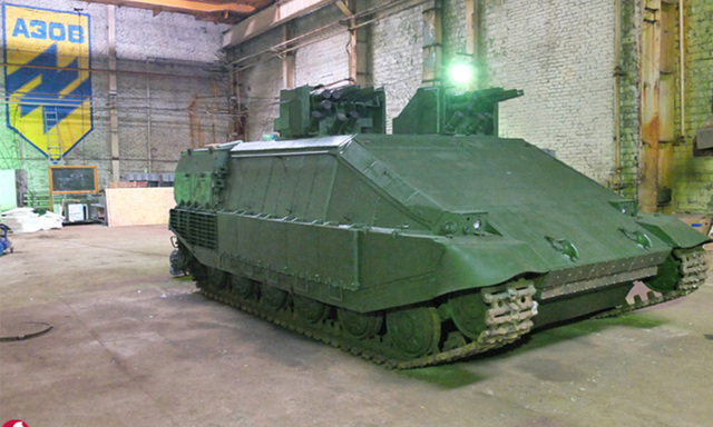 Бронемашину «Азовец» не тестируют из-за оптики, сделанной из домофона