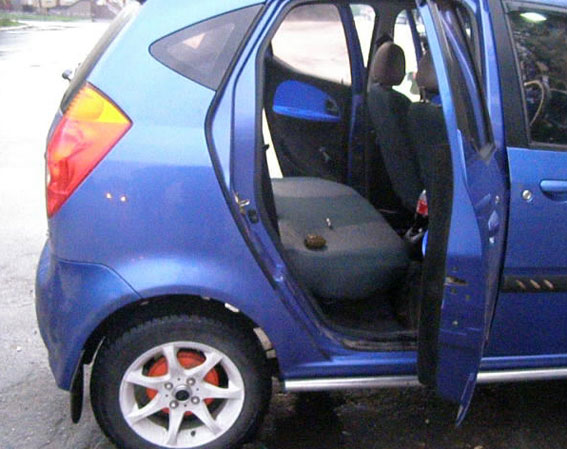 В Полтавской области у пассажира такси чуть не взорвалась граната ф-1