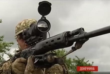 Украинский «Адвокат» отправил вражеского снайпера к праотцам
