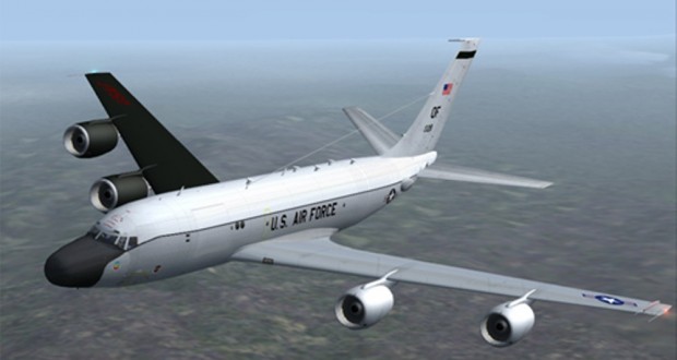 Самолёт-разведчик США в шестой раз за неделю «мониторит» Россию