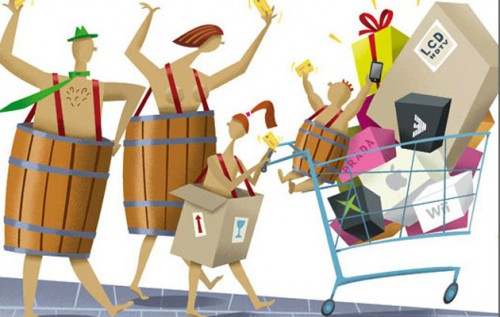 Bloomberg: Уровень потребления в Украине понемногу повышается