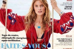 Українська вишиванка вперше на обкладинці закордонного глянцевого журналу