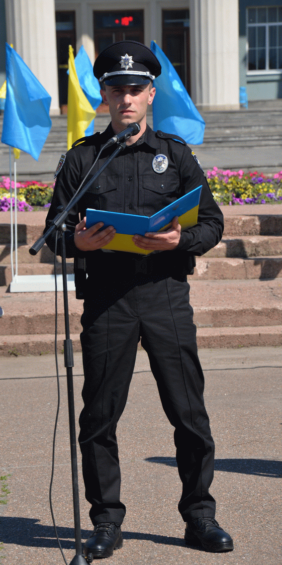 28-річний лейтенант поліції Андрій Богуш очолив управління патрульної поліції на Луганщині