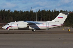 Из Гостомеля вылетел российский правительственный самолет