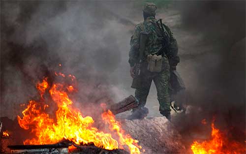 Боевики продолжают интенсивно обстреливать наши позиции - АТО