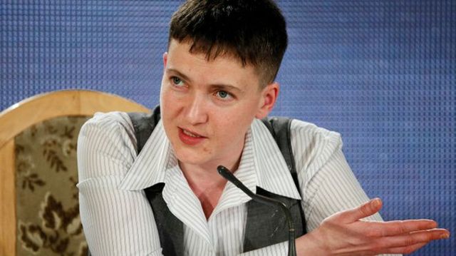 Савченко висловилась щодо виборів на Донбасі