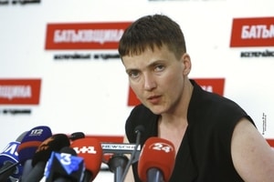 Савченко заявила, что готова участвовать в телемосте с представителями "Л/ДНР"