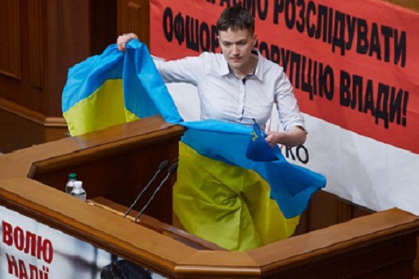 Савченко рассказала о выводе людей на третий Майдан