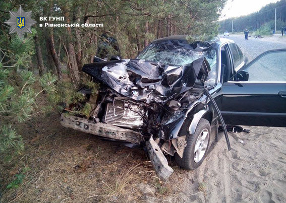 В Ровенской области жертв ДТП раскидало по дороге