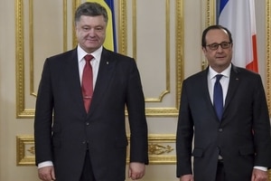 Озвучены главные вопросы, которые обсудят Порошенко и Олланд во Франции