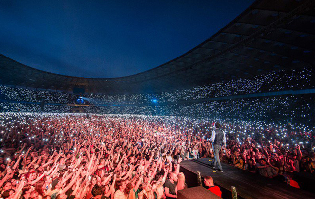 В Киеве был побит рекорд по количеству зрителей на концерте