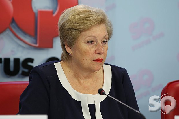 Комуністку Александровську посадовили в клітку. ФОТОФАКТ