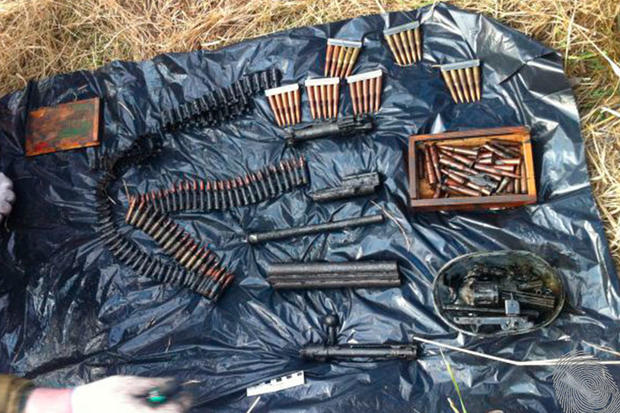 Под Харьковом найден тайник с боеприпасами