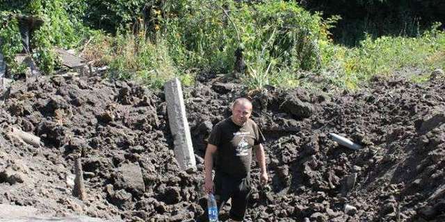 В Сети показали последствия обстрела Горловки